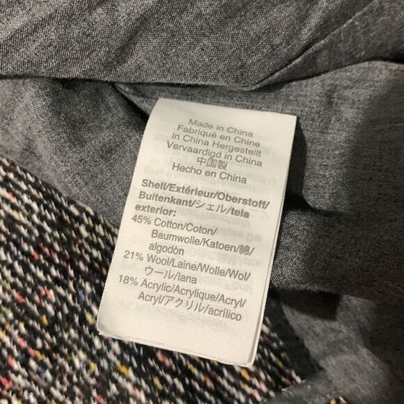 J.Crew Point Sur Wrap Jacket Donegal Tweed - Picture 7 of 8